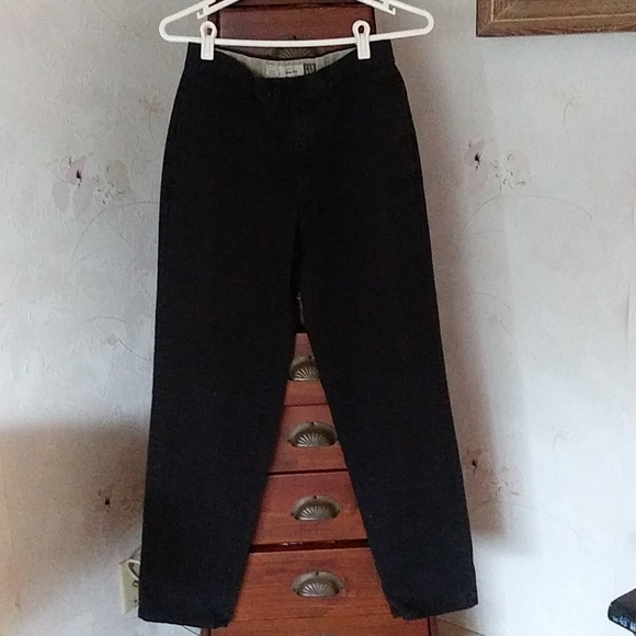 Gap Unisex Trousers BLACK Vintage - Picture 1 of 9